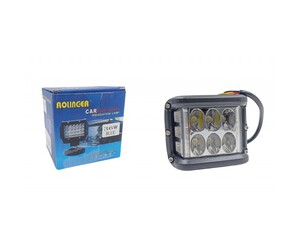 LED ΠΡΟΒΟΛΑΚΙ 36W ΛΕΥΚΟ/ΜΠΛΕ VOL-S3018F4-B