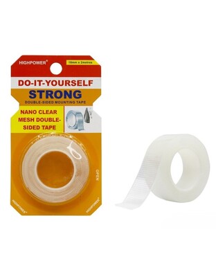ΤΑΙΝΙΑ ΔΙΠΛΗΣ ΟΨΕΩΣ ΥΨΗΛΗΣ ΑΝΤΟΧΗΣ 18mm*2m HT-05587