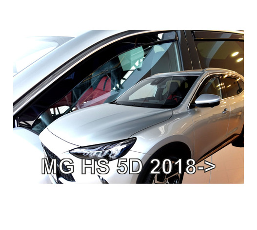ΑΝΕΜΟΘΡΑΥΣΤΕΣ ΓΙΑ MG MG3 III 5D 2024+ ΖΕΥΓΑΡΙ ΑΠΟ ΕΥΚΑΜΠΤΟ ΦΙΜΕ ΠΛΑΣΤΙΚΟ HEKO - 2 ΤΕΜ.