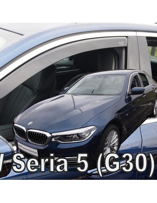 ΑΝΕΜΟΘΡΑΥΣΤΕΣ ΓΙΑ BMW ΣΕΙΡΑ 5 G30 / G31 4D/5D 2017-2021 ΖΕΥΓΑΡΙ ΑΠΟ ΕΥΚΑΜΠΤΟ ΦΙΜΕ ΠΛΑΣΤΙΚΟ HEKO - 2 ΤΕΜ.