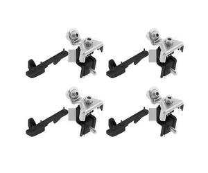 CLAMP KIT ΑΚΡΑ (ΠΟΔΙΑ) ΓΙΑ ΜΠΑΡΕΣ SNAP STEEL/SNAP STEEL ALU NORDRIVE - 4 TEM