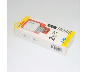 ΦΟΡΤΙΣΤΗΣ ΜΕ 2 ΘΥΡΕΣ USB 3.4A ANDOWL PH-Q-A39