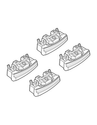 ΑΚΡΑ ΓΙΑ ΜΠΑΡΕΣ NORDRIVE ΓΙΑ BMW ΣΕΙΡΑ 3 G20 4D 12/2018+ KIT