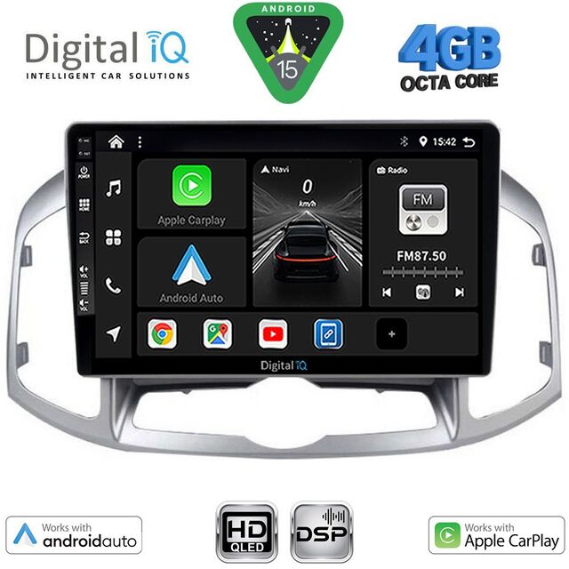DIGITAL IQ BXF 16071_CPAA (10inc) MULTIMEDIA for CHEVROLET CAPTIVA mod. 2012-2018