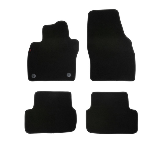 ΠΑΤΑΚΙΑ EXECUTIVE ΜΟΚΕΤΑ ΓΙΑ SEAT ARONA 5D 11/2017+ ΣΕ ΜΑΥΡΟ ΧΡΩΜΑ ME ΚΟΥΜΠΩΜΑΤΑ LAMPA - 4 ΤΕΜ.