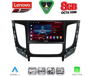 LENOVO SSR 10437_CPA CLIMA (9inc) MULTIMEDIA TABLET for MITSUBISHI L200 mod. 2015-2019 with CLIMA