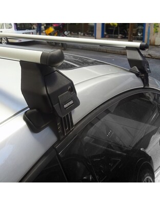 KIT ΜΕ ΜΠΑΡΕΣ ΟΡΟΦΗΣ ΓΙΑ VW BEETLE 3D 1998+ ΑΛΟΥΜΙΝΙΟΥ TEMA MENABO (AL1-3360-FIX016G)-2 ΤΕΜ.