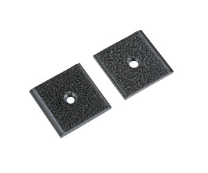 ΚΛΙΠ STRATCH ΣΥΓΚΡΑΤΗΣΗΣ ΑΝΤΙΚΕΙΜΕΝΩΝ ΒΙΔΩΤΑ 35x35mm VELOUR CLIPS  LAMPA - 2 ΤΕΜ