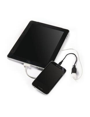 Αντάπτορας USB 12V με θύρα  5V USB σε MICRO USB με καλώδιο 20cm