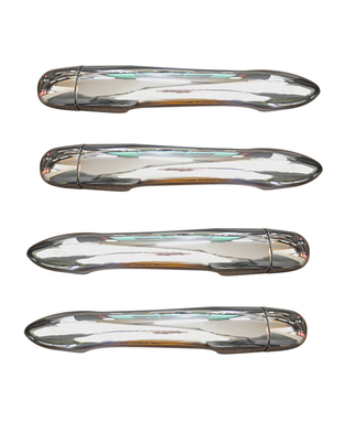 ΧΕΡΟΥΛΙΑ ΠΟΡΤΑΣ ΓΙΑ RENAULT SCENIC 03-09  ΧΡΩΜΙΟ ΜΕΤΑΛΛΙΚΑ 4ΠΟΡΤΕΣ 4ΤΕΜ