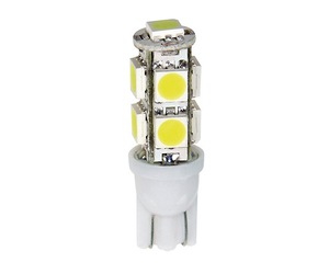 T10 W5W 12V W2,1x9,5d 80lm HYPER-LED27 ΛΕΥΚΟ ΔΙΑΘΛΑΣΗΣ 9SMDx3chips (ΔΙΠΛΗΣ ΠΟΛΙΚΟΤΗΤΑΣ)BLISTER 2ΤΕΜ.