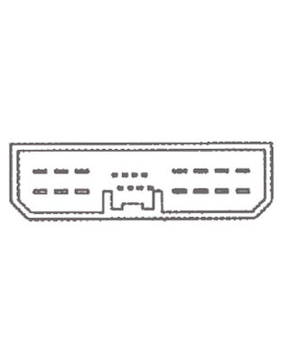 Διακόπτες Παραθύρων HONDA CIVIC 06-12 ΠΟΛΛΑΠΛΟΣ 22PIN