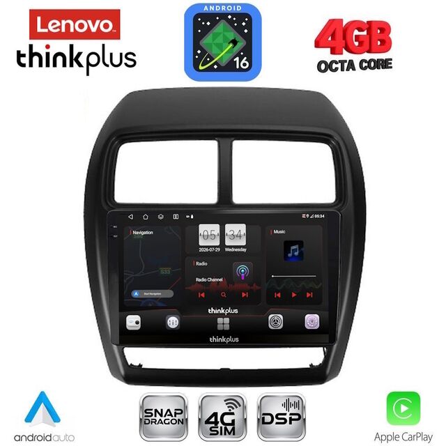 LENOVO LTG 7431_CPA (9inc) MULTIMEDIA TABLET for MITSUBISHI ASX mod. 2020-2023