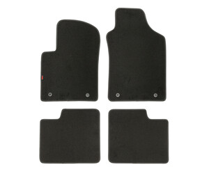 Lampa - Πατάκια μοκέτα μαύρα για Fiat 500 3d 07/07>11/24 για προστασία του εσωτερικού από βρωμιά νερό και φθορές, με αντιολισθητικό σχεδιασμό και σταθερή εφαρμογή για ασφαλή συγκράτηση στο δάπεδο του οχήματος – 4 τεμ. (L2338.2)