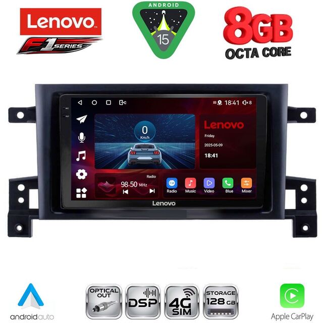 LENOVO SSR 10696_CPA (9inc) MULTIMEDIA TABLET for SUZUKI GRAND VITARA mod. 2005-2015