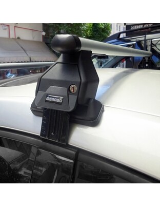 KIT ΜΕ ΜΠΑΡΕΣ ΟΡΟΦΗΣ ΓΙΑ VW BEETLE 3D 1998+ ΑΛΟΥΜΙΝΙΟΥ TEMA MENABO (AL1-3360-FIX016G)-2 ΤΕΜ.