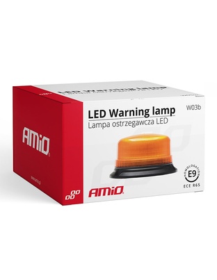 Amio - ΦΑΡΟΣ W03B 12V/24V 36LED ΒΙΔΩΤΟΣ (3 ΒΙΔΕΣ) ΠΟΡΤΟΚΑΛΙ IP56 136X68MM - 1 ΤΕΜ. (02296/AM)