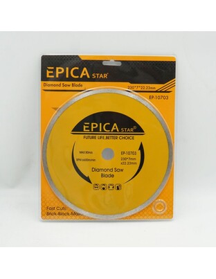 ΠΡΙΟΝΟΛΑΜΑ ΔΙΑΜΑΝΤΕ 230*7*22.23mm EPICA STAR TO-EP-10703