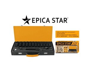 EPICA STAR ΣΕΤ 17ΤΜΧ ΚΑΣΤΑΝΙΑ ΜΕ ΚΑΡΥΔΑΚΙΑ EP-50116