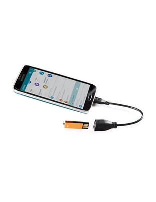 Αντάπτορας USB 12V με θύρα  5V USB σε MICRO USB με καλώδιο 20cm
