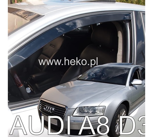 ΑΝΕΜΟΘΡΑΥΣΤΕΣ ΓΙΑ AUDI A8 / D3 4D 2003-2010 ΖΕΥΓΑΡΙ ΑΠΟ ΕΥΚΑΜΠΤΟ ΦΙΜΕ ΠΛΑΣΤΙΚΟ HEKO - 2 ΤΕΜ.