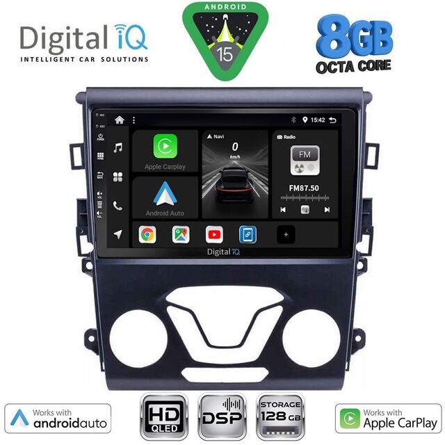 DIGITAL IQ BXF 7164_CPAA A/C (9inc) MULTIMEDIA TABLET for FORD MONDEO mod. 2014-2023