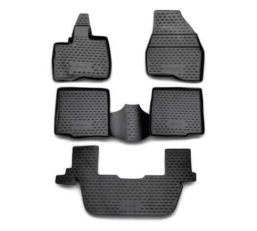 ΠΑΤΑΚΙΑ ΣΕ ΣΚΑΦΗ TPE ΛΑΣΤΙΧΟ ΓΙΑ FORD EXPLORER 2011-2014  ΣΕ ΑΝΘΡΑΚΙ ΣΚΟΥΡΟ ΓΚΡΙ ΧΡΩΜΑ NOVLINE - 5 ΤΕΜ.