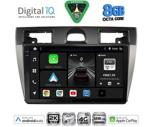 DIGITAL IQ BXK 20153SL_CPAA (9inc) MULTIMEDIA TABLET for FORD FIESTA mod. 2005-2008 (SILVER)