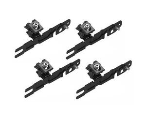 CLAMP KIT ΑΚΡΑ (ΠΟΔΙΑ) ΓΙΑ ΜΠΑΡΕΣ SNAP ECOSPORTS K-4 NORDRIVE - 4 TEM.