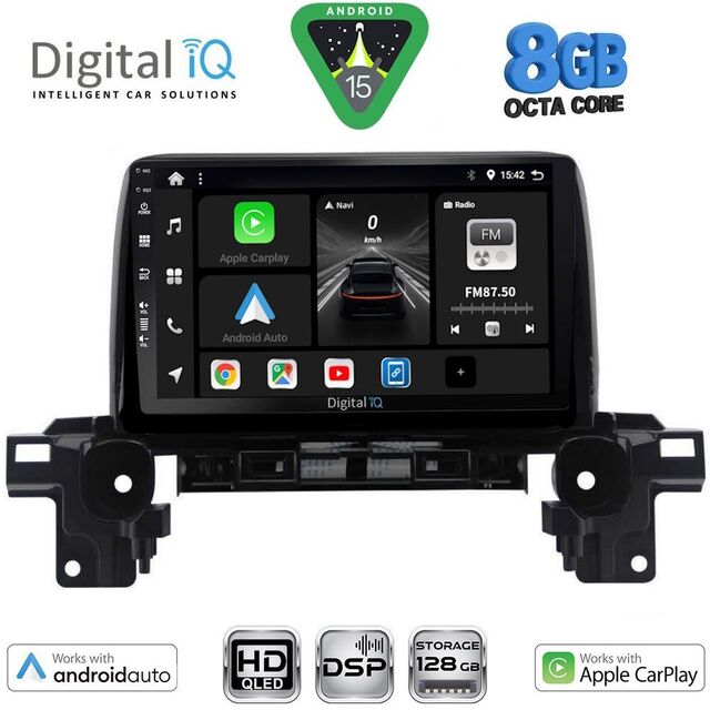 DIGITAL IQ BXF 18381_CPAA (9inc) MULTIMEDIA TABLET for MAZDA CX5 mod. 2017-2025
