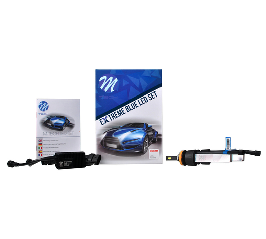 H11 9/36V 6.500K 5000lm OSRAM EXTREME BLUE LED KIT SET (ΜΕ ΨΥΚΤΡΑ ΛΕΠΙΔΕΣ-ΦΤΕΡΟΥ) 2ΤΕΜ. M-TECH