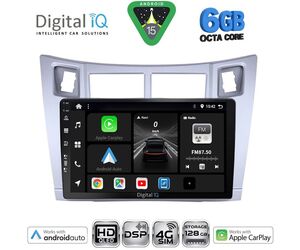 DIGITAL IQ BXF 17736SL_CPAA (9inc) MULTIMEDIA TABLET for TOYOTA YARIS mod. 2006-2011 (SILVER)