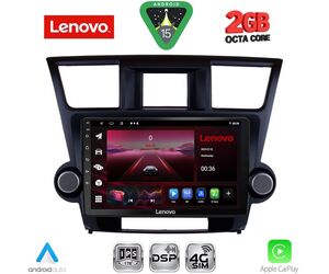 LENOVO LVF 5719_CPA (10inc) MULTIMEDIA TABLET for TOYOTA HIGHLANDER mod. 2008-2015