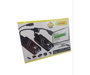 USB 2.0 EXTENDER 2 ΘΕΣΕΩΝ ANDOWL Q-U102