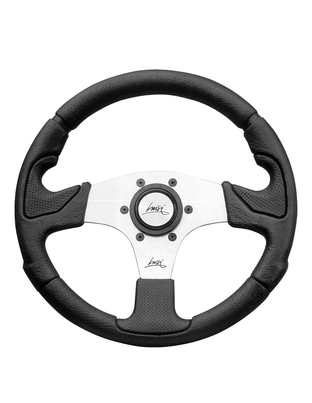 ΤΙΜΟΝΙ KOBRA 320mm ΤΡΙΑΚΤΙΝΟ ΜΑΥΡΟ LUISI