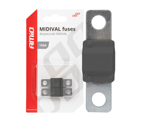 Amio - ΑΣΦΑΛΕΙΕΣ MIDIVAL 150A - 2 Τεμ. (03481/AM)