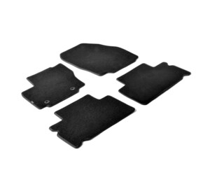 ΠΑΤΑΚΙΑ EXECUTIVE ΜΟΚΕΤΑ ΓΙΑ FORD S-MAX 06/2006-09/2015 ΣΕ ΜΑΥΡΟ ΧΡΩΜΑ ΜΕ ΚΟΥΜΠΩΜΑΤΑ LAMPA - 4 ΤΕΜ.