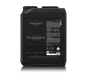 Fresso - Καθαριστικό Ελαστικών και Καουτσούκ Tire & Rubber Cleaner 5 L με Πυκνό Αφρό και Αραίωση 1:1 - 1 Τεμ. (390204/FRE)