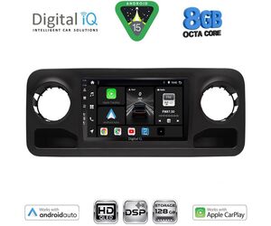 DIGITAL IQ BXF 7424_CPAA (10inc) MULTIMEDIA TABLET for MERCEDES SPRINTER mod. 2018-2026