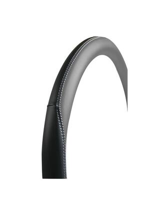 Lampa Κάλυμμα Τιμονιού Αυτοκινήτου Club Premium 37-39εκ.  Άοσμο Μαλακό  Ultra-soft Skeentex Μαύρο Γκρι 1-τεμ. (L3306.7)