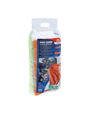 ΠΑΝΙΑ ΚΑΘΑΡΙΣΜΟΥ ΜΕ ΜΙΚΡΟΙΝΕΣ (MICROFIBRE) PRO CLEAN ΣΕ ΣΥΣΚΕΥΑΣΙΑ 0,5Kg