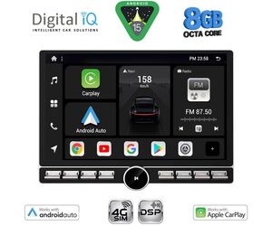 DIGITAL IQ BXF 7950_CPAA (10.1'' DIN) MULTIMEDIA TABLET 1DIN with 4G SIM