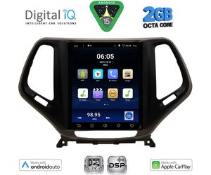 DIGITAL IQ BXF 5984_CPAA TESLA STYLE for JEEP CHEROKEE mod. 2014-2024