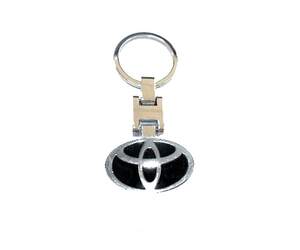 Μεταλλικό μπρελόκ χρώμιο/μαύρο - Toyota