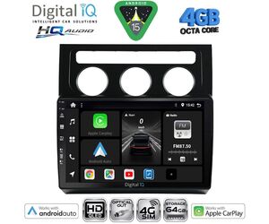 DIGITAL IQ BXK 19767_CPAA CLIMA (10inc) MULTIMEDIA TABLET for VW TOURAN mod. 2003-2010