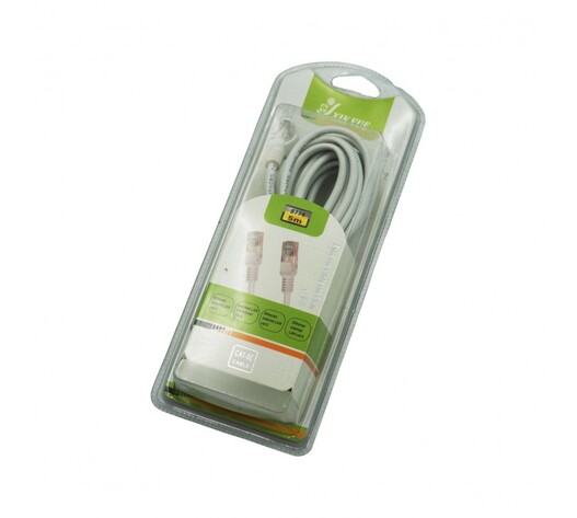 ΚΑΛΩΔΙΟ ETHERNET CAT-5E 5m TY-8774