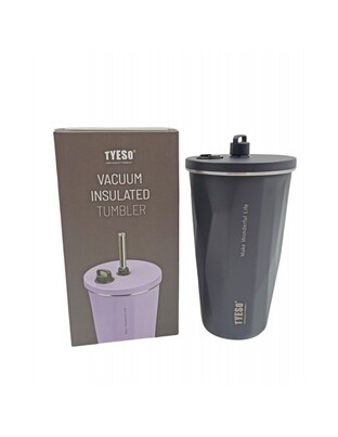 ΑΝΟΞΕΙΔΩΤΟ ΘΕΡΜΟΣ 600ml ΜΑΥΡΟ TS-8848A