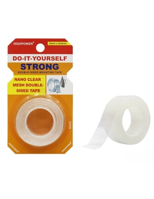ΤΑΙΝΙΑ ΔΙΠΛΗΣ ΟΨΕΩΣ ΥΨΗΛΗΣ ΑΝΤΟΧΗΣ  24mm*2m HT-05588