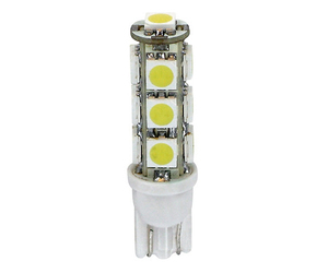 T10 W5W 12V W2,1x9,5d 80lm HYPER-LED39 ΛΕΥΚΟ 13SMDx3chips (ΔΙΠΛΗΣ ΠΟΛΙΚΟΤΗΤΑΣ) BLISTER 2ΤΕΜ.