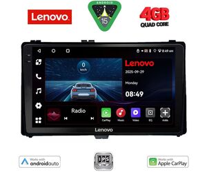 LENOVO LVE 8703_CPAA (9inc) MULTIMEDIA TABLET for TOYOTA AURIS mod. 2015-2021 – AYGO X mod. 2022-2026 – COROLLA mod. 2017-2019